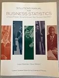 Student's Solutions Manual for Business Statistics