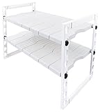 天馬 ファビエ シンク下伸縮式ラック ホワイト 8102