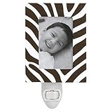 Little Boutique Decorative Night Light Zebra Frame by KidsLine [並行輸入品]