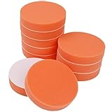 洗車 ポリッシャー スポンジバフ 研磨 コンパウンド ワックスがけにも 10個セット (180mm)