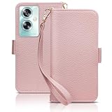 SZJAMIE OPPO A79 5G ケース 手帳型 A79 5G 手帳型ケース オッポ A79 5G ケース カバー おしゃれ A79 携帯ケース 軽量 薄型 可愛い 人気 耐衝撃 防水 カード収納 純正 財布型 ブランド 横置きスタンド機能 ストラップ付き OPPOA795G スマホケース(OPPO A79 5G対応,アプリコットピンク)