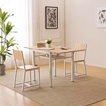ダイニングテーブル　ラスト3点‼️ Amazon｜ダイニングテーブルセット2人用 ダイニング3点セット