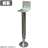 コバッシャー 鋼製床束 ツカエース L型タイプ KL-400 390-440mm用 25個入