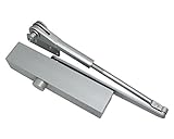 RYOBI リョービドアクローザ 1000シリーズ 外装式ストップ付 パラレル型 シルバー S1001P 適用ドア:800x1800mm 15〜30kg