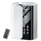 Piddiy 2025年新モデル 6L大容量 加湿器 ハイブリッド式 5重除菌 加熱式 アロマ対応 リモコン付