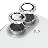 RoSoki iPhone 17 対応 カメラフィルム カメラカバー レンズ保護 強化ガラス カメラ 対応 レンズフィルム 指紋防止 硬度9H 耐衝撃 キズ防止 露出オーバー防止 高透過率 防滴 防塵 貼り付け簡単 カメラ保護カバー iPhone 17 用（シルバー）