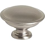 Anvilマーク178541 1 – 1 / 4 "キャビネットノブ（5パック）、サテンニッケル