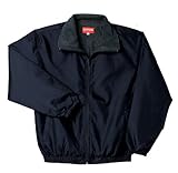 ［シンメン］SHINMEN【カラーブルゾン】(裏フリース・秋冬用）《006-4300》 (EL, 6-ブラック)