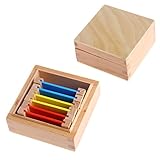 OnceMore Montessori Sensorial素材学習タブレット色ボックス1 / 2 / 3木製Preschoolおもちゃ – Small