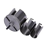 Demiawaking 7枚刃ホールソー 木工用 穴あけ用カッター ダウンライト用カッター クロムバナジウム鋼製