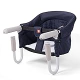 (Newox) ベビーチェア テーブルチェア ベビー椅子 ダイニングチェア 折り畳み可能 (ネイビー)