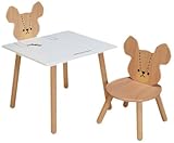 くまのがっこう キッズデスク&チェア