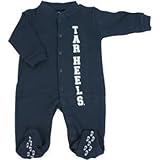 North Carolina Tar Heels Infant Footsieパジャマ ブルー