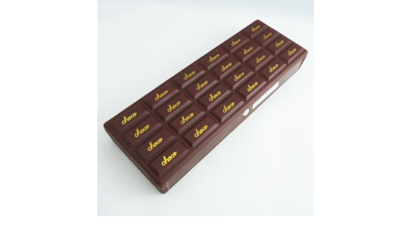 チョコレートのプラペンケース ペンケース 文房具 オフィス用品 Amazon