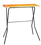 ルネセイコウ エフ カウンターテーブル ミドルブラウン・ブラック 日本製 完成品 FCT-93T