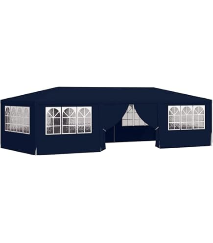 vidaXL パーティーテント 3m x 3m ネイビー vidaXL Party Tent 3x6 m Blue | vidaXL.com.au
