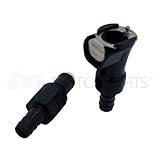 フューエルジョイント ホース内径6mm用 Wストッパー ブラック 1319-A679-6