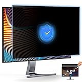 JEAPKA 27インチ コンピュータープライバシースクリーン 2パック 16:9ワイドスクリーンモニター用 プライバシースクリーンシールド データ機密性 アンチグレア ブルーライトカット プライバシースクリーンプロテクター