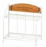 代引不可・同梱不可アビテ(Habiter) ボワフェール・ホールディングラック・2段 ZM-301-IV