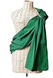 Maya Wrap Lightly Padded Ring Sling - Emerald (Medium, Emerald) by Maya Wrap [並行輸入品]
