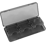 OKAWASI 3DS用 カードケース ゲームカードケース 3本セット ミニ 6枚収納 DS/2DS/3DS通用 収納 ゲームカード(ブラック)