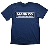 Team Fortress 2 Mann Large Tシャツダークブルーge1129l