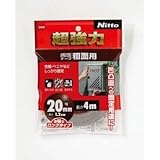 ニトムズ:ニトムズ 超強力両面テープ粗面用20×4 T4593 型式:T4593