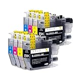 【稲妻トナー】LC411-4PK(BK/C/M/Y)*2 4色セット*2 インク 互換 インクカートリッジ LC411 【純正品併用/大容量タイプ/残量表示/個包装】対応機種: DCP-J928N-W/B J528N J915N J926N-W/B J1800N J526N MFC-J905N J939DN/DWN J739DN/DWN J904Nインク