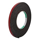 uxcell　スポンジテープ　両面テープ　PE製　耐衝撃性　3mm厚さ　8mm*4m　1個入り