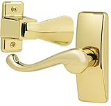 Ideal Security Inc. SKGLWBB Storm Door Lever Handle Set, Brass E-Coat [並行輸入品]