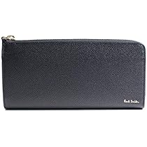 ポールスミスL字ファスナー カラーフラッシュ 長財布 型押しブラック Paul Smith 長財布 カラーフラッシュ L字ファスナー 黒 金ロゴ