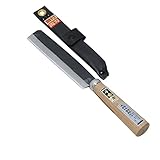 千吉 金 木柄竹割鉈 165mm