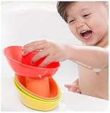 Nuby 5-Pack Stacking Bath Boats [並行輸入品]