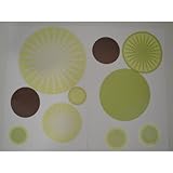 Beansprout Super Nova Stick Ups Brown/Green [並行輸入品]