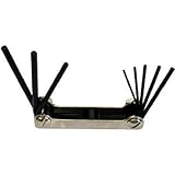 Eklind 20912 Standard 9pc Fold-Up Hex Key Set 0.05" to 3/16" [並行輸入品]
