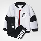 アディダス(adidas) ベビー DISNEY STARWARS ジャケットパンツ上下セット MLR76 BK2978 ホワイト/コアレッド 100
