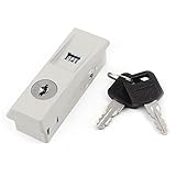 uxcell　キャビネットロック　セキュリティパネルロック　メールボックスグローブボック　スキャビネットドア　開閉指示器　80mm長さ