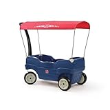 Step2 Canopy Cruise Wagon, Blue/Red [並行輸入品]