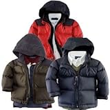 polo_ralph_lauren ラルフ ローレン 収納フード付き ダウン ジャケット （ネイビー・レッド・ダークグリーン）【月齢：1歳・1歳半】（並行輸入品） (12M（1歳）, ダークグリーン)