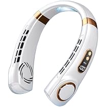 Amazon | 【2025新登場モデル 7色のLEDライト 冷却ネックファン