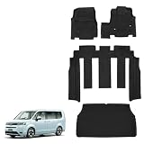 新型 ステップワゴン RP6 RP7 RP8 専用 フロアマット+セカンドマット+ラゲッジマット ガソリン車専用 STEPWGN AIR SPADA RP系 6代目 車種専用設計 3D トランクマット TPE素材 カーゴマット 立体構造 防水 滑り防止 ラゲッジトレイ 耐汚れ 耐摩擦 耐候性 取付簡単 内装 カー用品 カスタム パーツ
