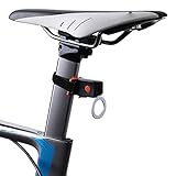 VORCOOL 自転車テールライト　自転車の安全ランプ　usb充電式　調節可能　防水　警告灯　ロードバイク LED ライト（O形状）