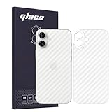 AnnTec iPhone 16 用 背面フィルム 【2枚】+カメラフィルム 【2枚】 炭素繊維フィルム カーボンスキンシール 気泡ゼロ 指紋防止 バックフィルム 極薄