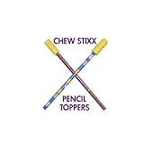 CHEWY STIXX PENCIL TOPPER TUBES by THE SENSORY UNIVERSITY [並行輸入品]