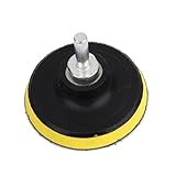 GRALARA ポリシング、艶出し用、パット、軸付き サンディングパッド、径3寸