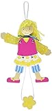 Goki Jumping Jack Girl Baby Toy [並行輸入品]