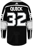 ジョナサン・クイックLos Angeles Kings Adidas AuthenticホームNHLホッケージャージー ブラック