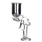Valianto W77-G HVLP Gravity Feed Spray Gun Silver Nozzle Size 2.5mm [並行輸入品]