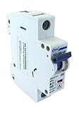 Yuco YC-25-1B Supplemental Protector Din Rail Miniature Circuit Breaker 1P 25A B Curve TUV UL 1077 E