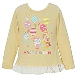 2017年 春物 アンパンマンガール 天竺 フリル付き 長袖Ｔシャツ Anpanman Girl クリーム◇90cm